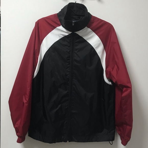 Nice Sporty Lightweight Nylon Zipper Graphite Sport Jacket! - Picture 3 of 8